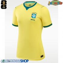 Maglie da calcio Brasile Prima Maglia Femminile Mondiali 2026  Manica Corta
